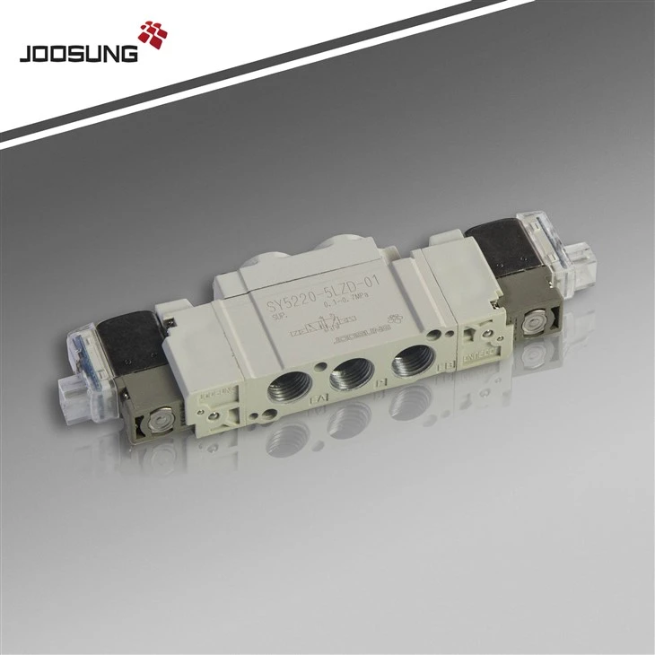SY5220-5YO-01 Double Coil Pneumatic Solenoid Valve