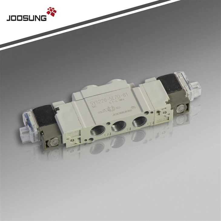 SY5220-5YO-01 Double Coil Pneumatic Solenoid Valve