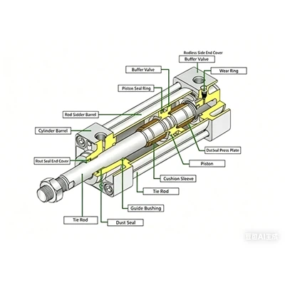 The Reasons For The Malfunction Of The Pneumatic Cylinder And Its Working Principle